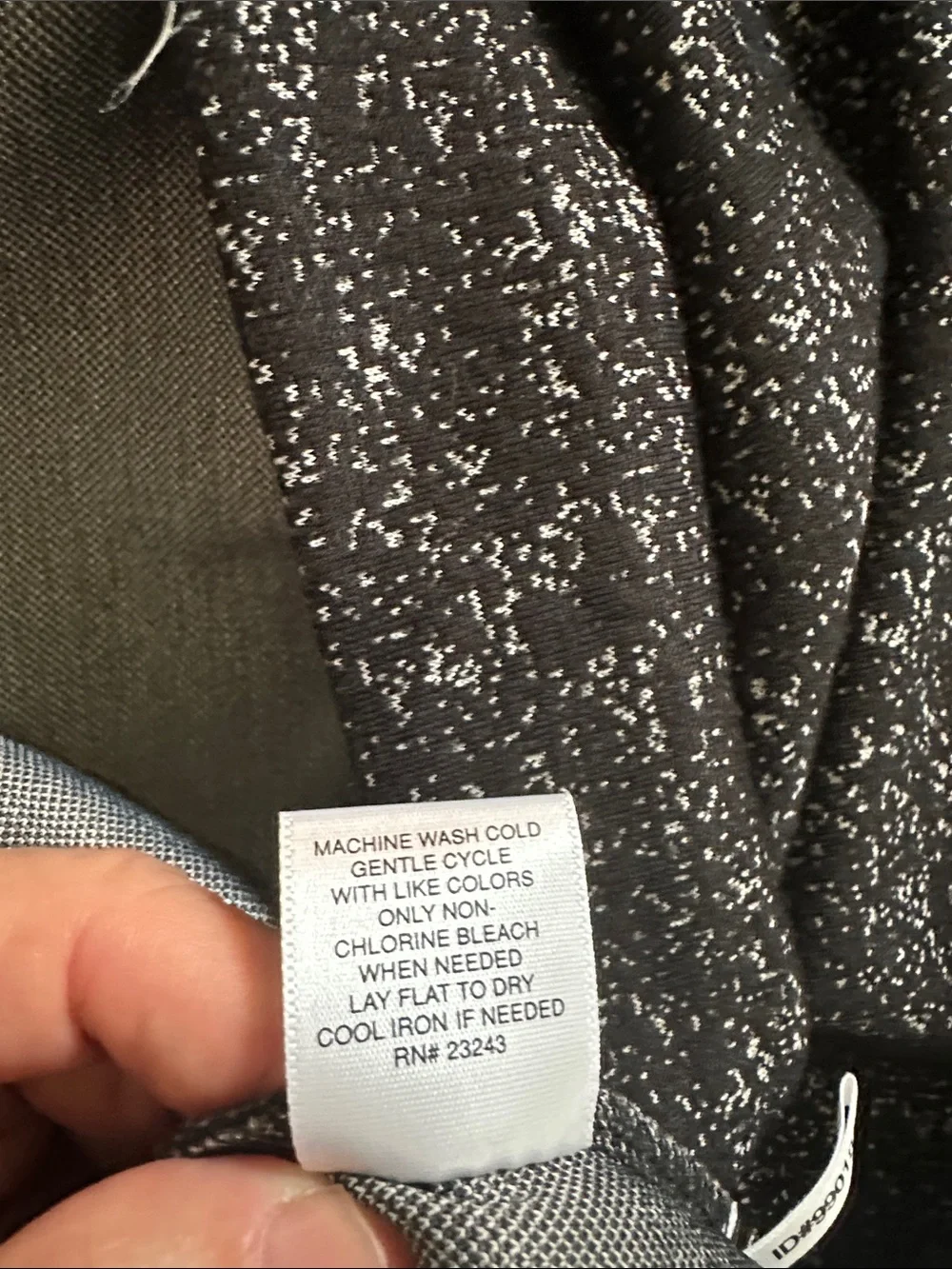 New York & Company Black with White Speckle Pencil Skirt
